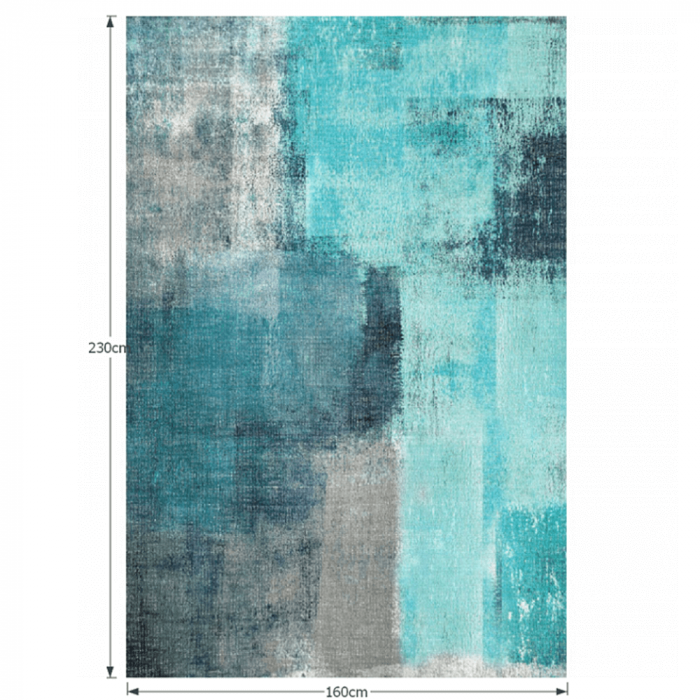 Covor 160x230 cm, albastru/gri, ESMARINA TYP 2 [2]