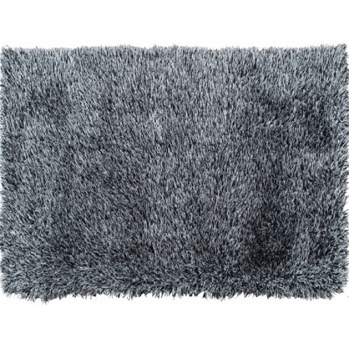 Covor 80x150 cm, alb/negru, VILAN [1]