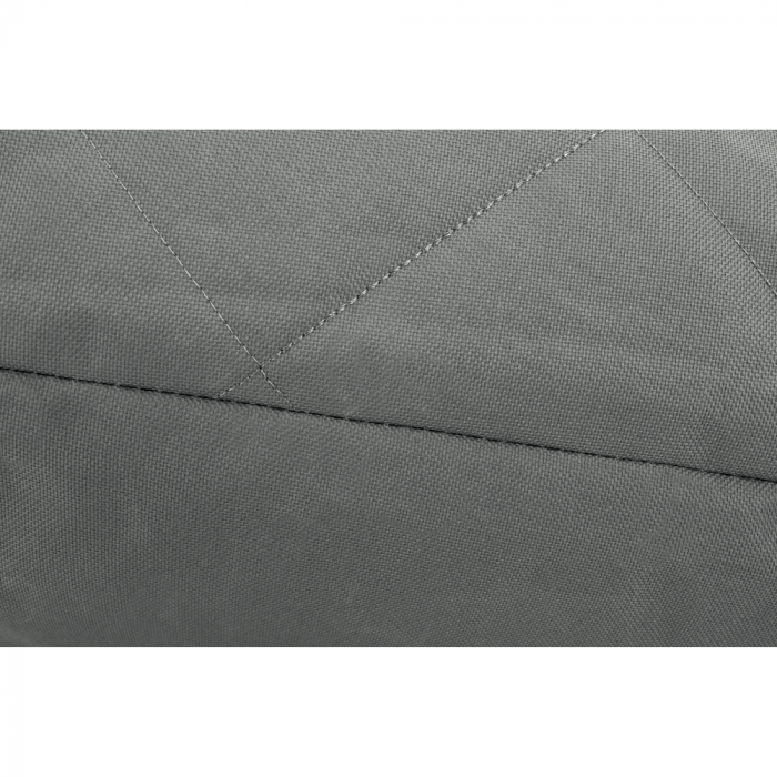 Fotoliu tip sac, material textil gri deschis, VETOK [12]