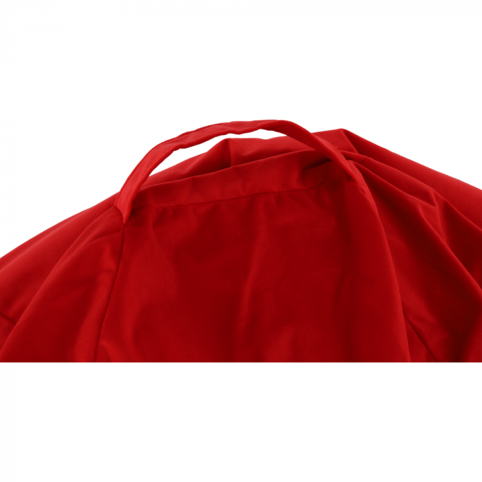 Fotoliu tip sac, material textil roşu, TRIKALO [4]