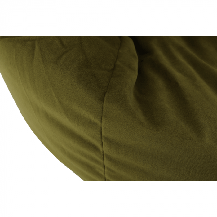 Fotoliu tip sac, material textil verde măsliniu, TRIKALO [7]