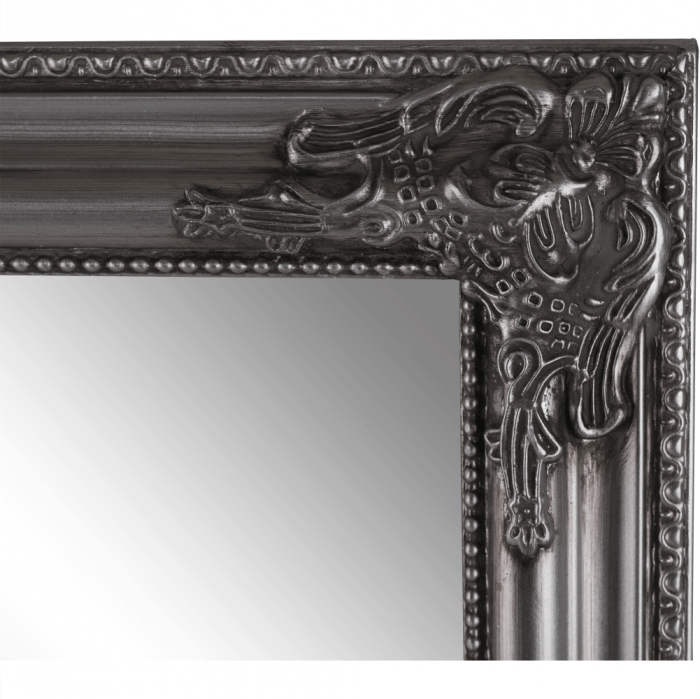 Oglindă, cadru argintiu din lemn, MALKIA TIP 11 [5]