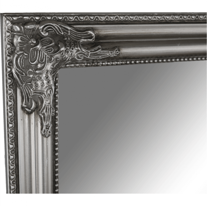 Oglindă, cadru argintiu din lemn, MALKIA TIP 11 [8]