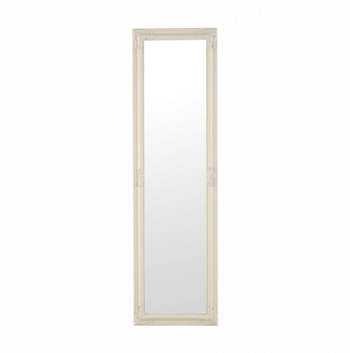 Oglindă, cadru din lemn culoarea smântânii, MALKIA TIP 12 [10]