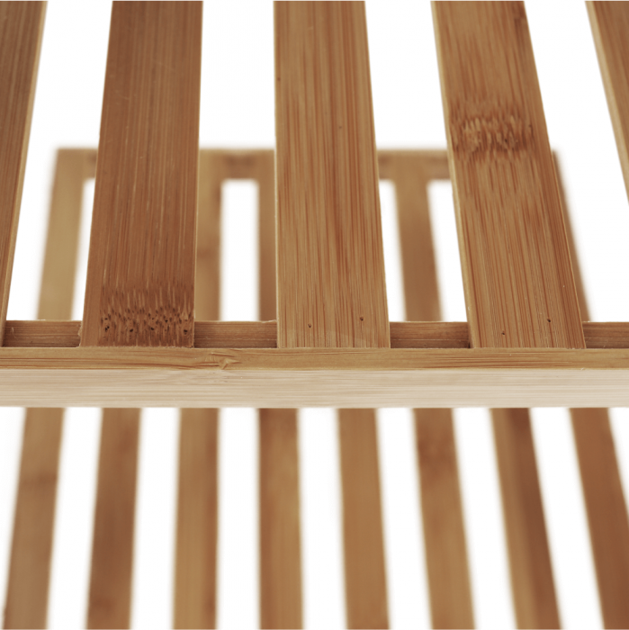 Raft, bambus natural/alb,34x33x110 cm, ERAVA TYP 2 [10]