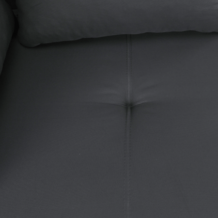 Canapea extensibilă, material textil gri-negru, dreapta, LAUREL [10]