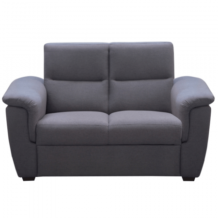 Canapea cu 2-locuri, material gri, la comandă, BORN [0]
