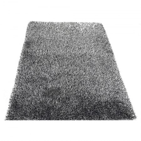 Covor 80x150 cm, alb/negru, VILAN [3]