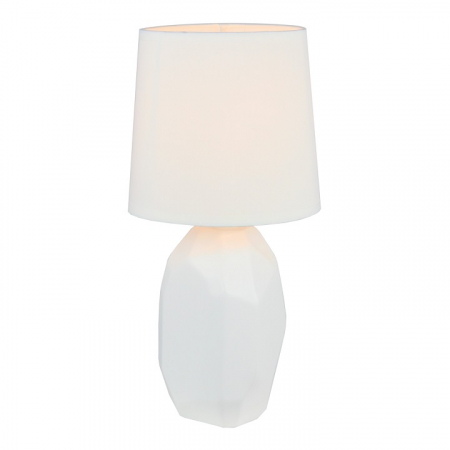 Lampă ceramică de masă, alb, QENNY TYP 1 AT15556 [0]