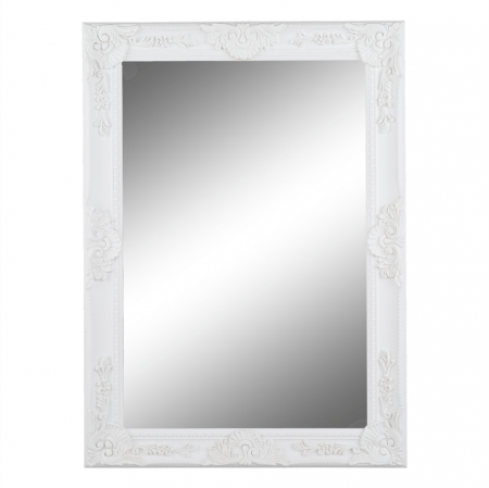 Oglindă, ramă albă, MALKIA TYP 9 [0]
