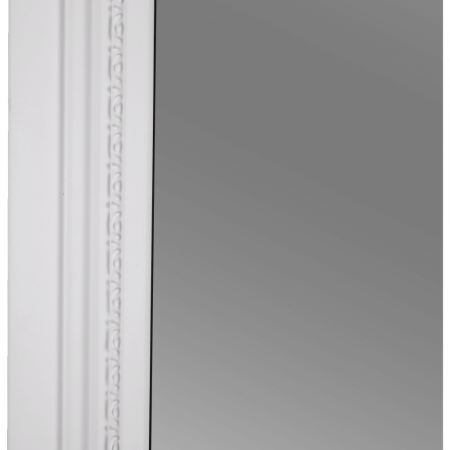 Oglindă, ramă din lemn în culoarea albă, MALKIA TYP 8 [4]