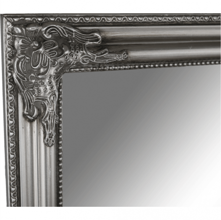 Oglindă, cadru argintiu din lemn, MALKIA TIP 11 [7]
