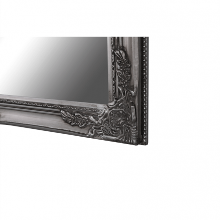 Oglindă, ramă din lemn argintiu, MALKIA TYP 6 [2]