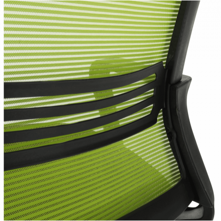 scaun de birou mesh verde ,reglabil, roti de cauciuc [8]