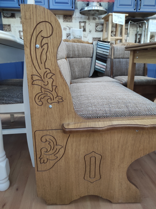 Colțar bucătărie Spandau – set compact cu masă extensibilă și scaune [3]