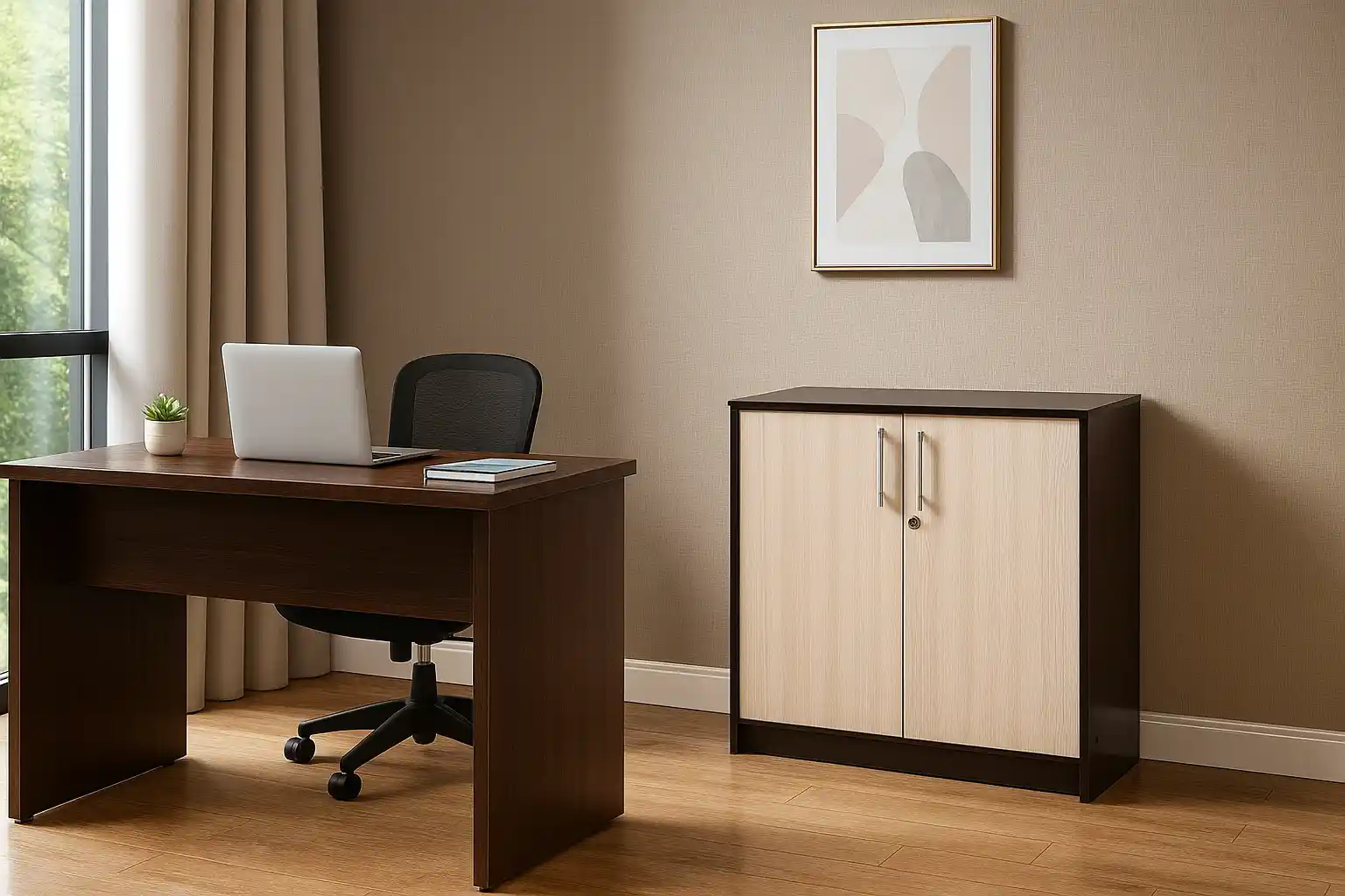 Mobilier de Birou – Comodă pentru Documente cu 2 Uși [5]