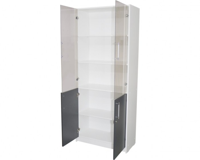 dulap-vitrina-birou-alb-gri [2]