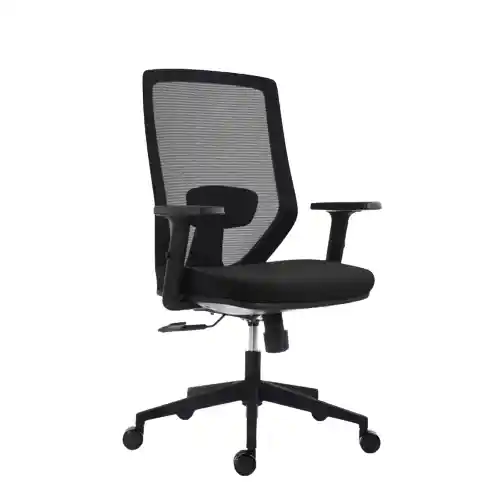 scaun birou ergonomic mecanism multiblock zen culoare neagra [1]
