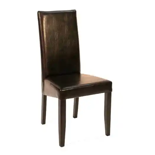 scaun living  Jazz cadru lemn tapitat piele ecologica wenge [1]