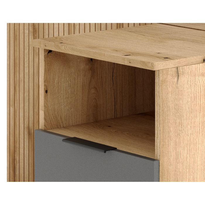 Set mobilier hol NODRI stejar evoke grafit [6]