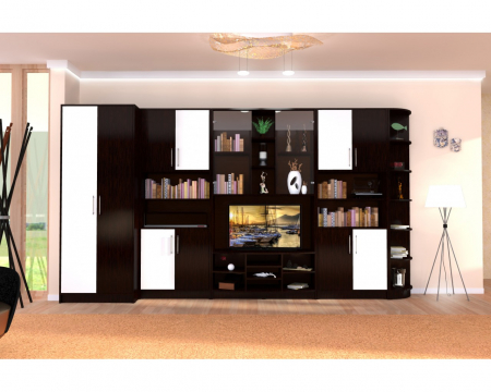 Biblioteci - biblioteca-living-wenge-vanilie