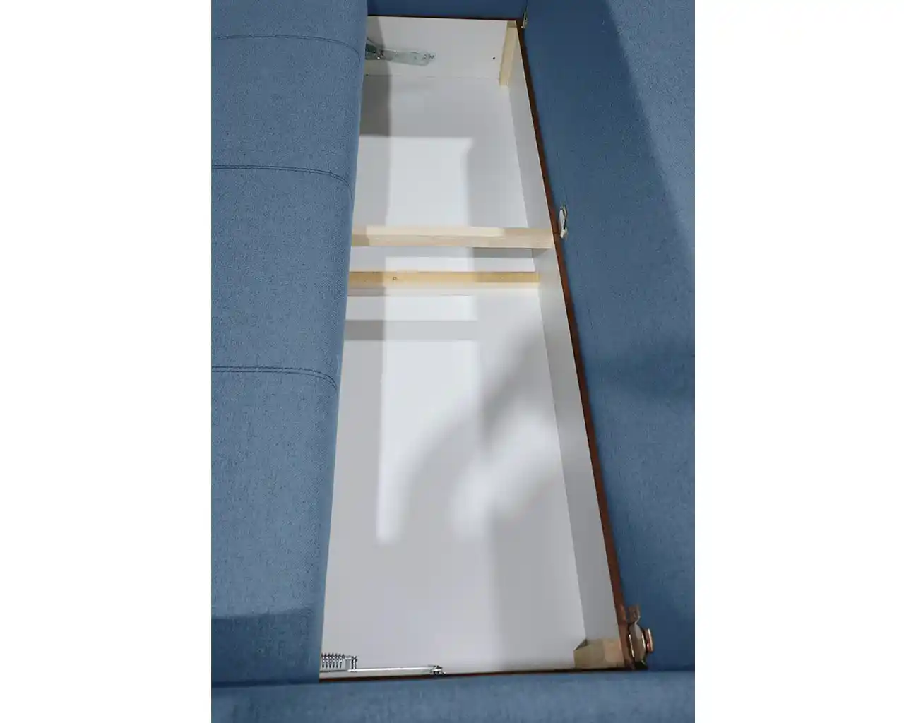 canapea extensibil de 3 locuri cu ornamente mdf Solis culoare albastru [4]