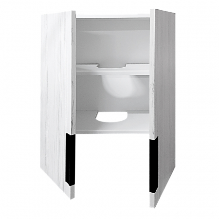 CORP SUSPENDAT PENTRU HOTA RETRACTABILA , Semba , ALB STRIAT / WHITEWOOD, 60 X 32 X 68 CM [3]