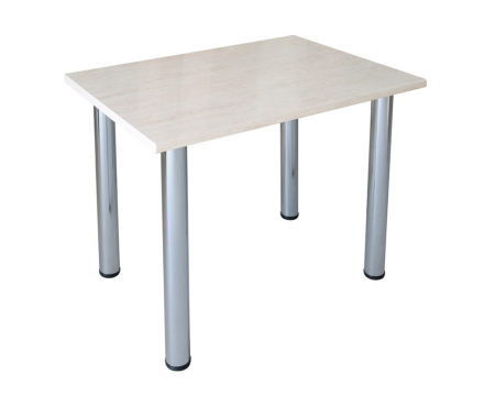 Mobilier Bucatarie - Masa de bucatarie din blat cu picioare cromate