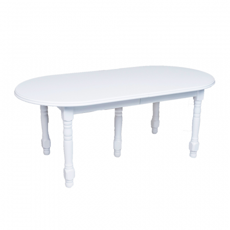 Mobilier Living - masa-living-ovala-alba