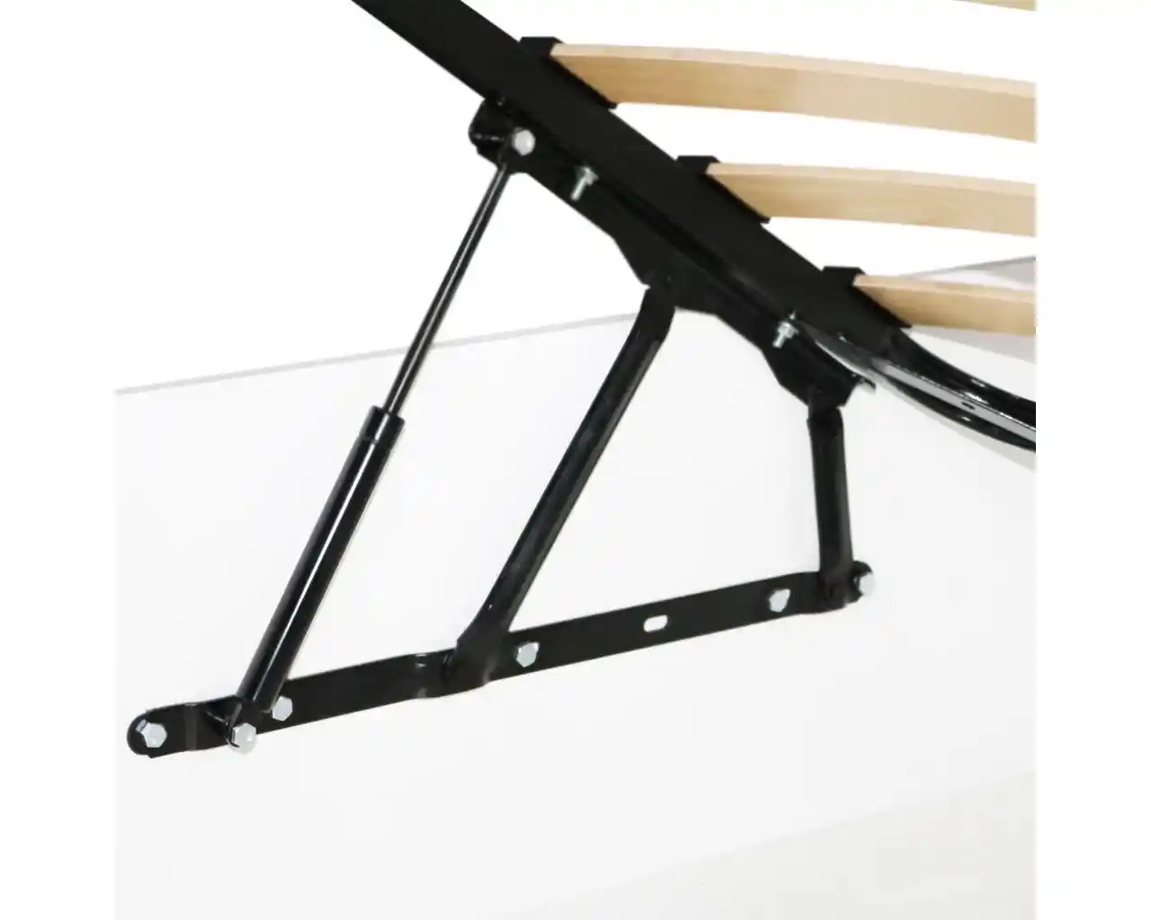 at matrimonial SARA 160x200 cu somieră rabatabilă și ladă depozitare [3]