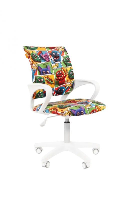 Mobilier Office - Scaun birou copii Semba 103 White model Monștri