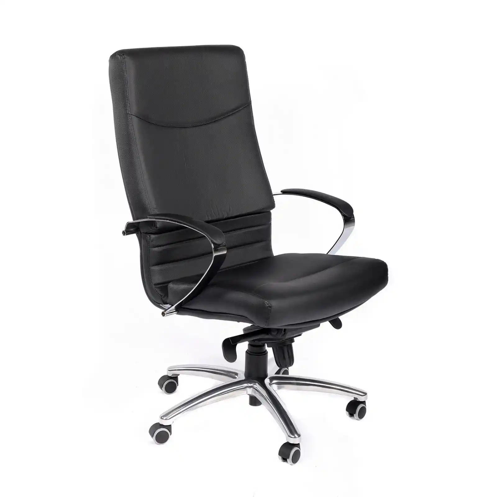 Scaune de birou - scaun birou managerial 5600 piele neagra