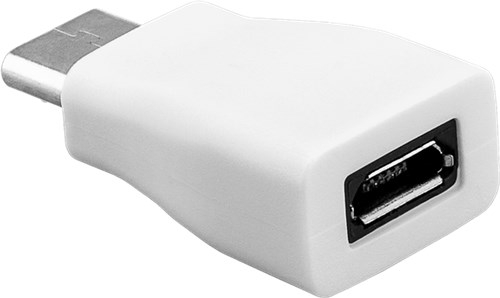 Adaptor USB C > micro USB B 2.0 alb [1]