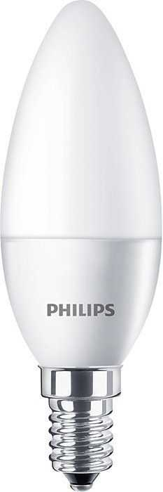 Bec LED Philips lumanare B35 E14 5.5W (40W), lumina naturala 4000K, 929001205802 [1]
