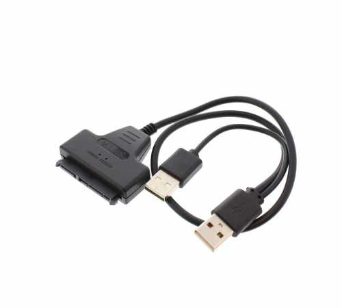 Cablu adaptor USB2.0 la SATA SSD, HDD 2.5" [3]