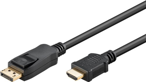Cablu DisplayPort 20p tata - HDMI tata 3m Goobay [1]