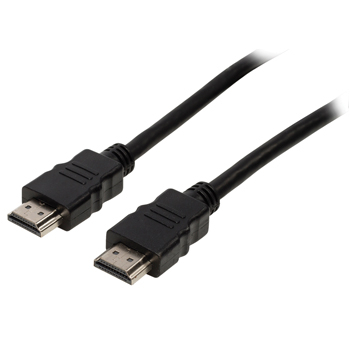 Cablu HDMI de mare viteza cu functie Ethernet, conector HDMI Ethernet - conector HDMI  3 m, negru [1]