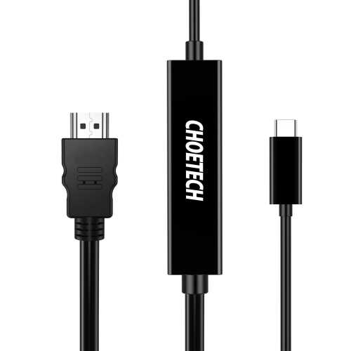 Cablu USB-C la HDMI Choetech CH0050, 5m, negru [2]
