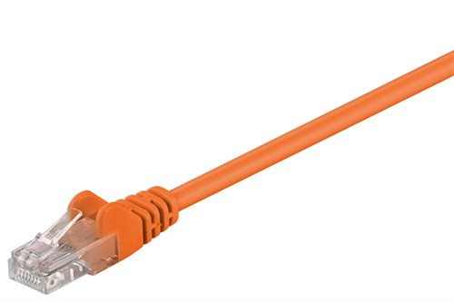 Cablu UTP Goobay, cat5e, patch cord, 20m, portocaliu [1]