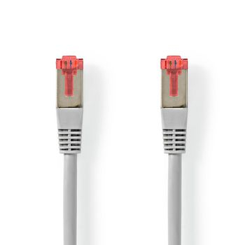 Cablu UTP Nedis, Cat6, patch cord, 10m, gri [1]