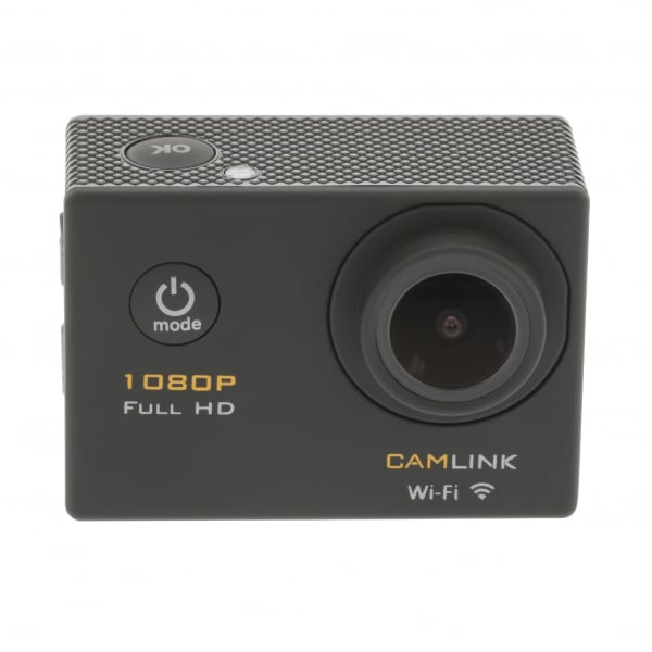 Camera video de actiune Full HD 1080p Wi-Fi negru, Camlink [1]