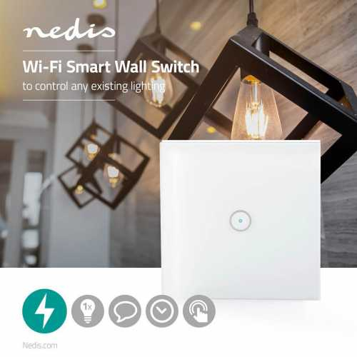 Intrerupator Smart WiFi, Nedis [2]