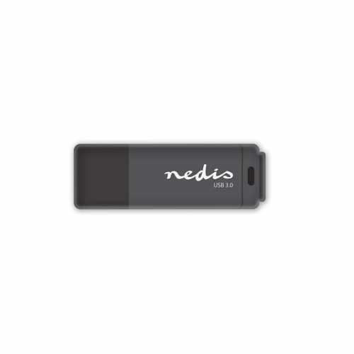Memorie flash USB 3.0 Nedis, 32GB, citire 80 Mbps / scriere 9 Mbps, negru [1]