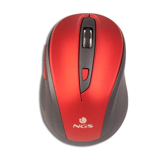 Mouse wireless USB 800/1600dpi rosu, NGS [1]