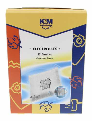 Sac aspirator Electrolux Compact Power, sintetic  4X saci, K&M [3]