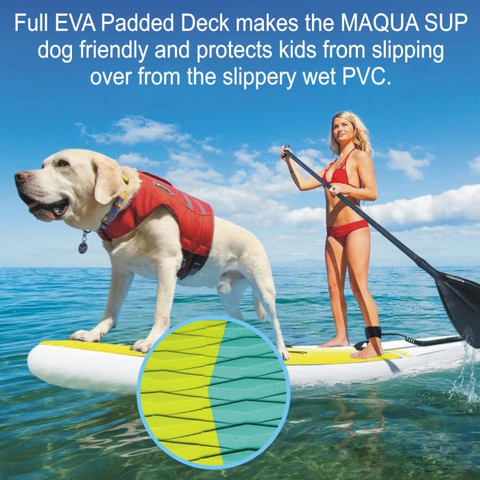 Set placa Paddelboard SUP, surf gonflabila Kayak, 330 cm x 84cm x 15cm MAQUA [3]