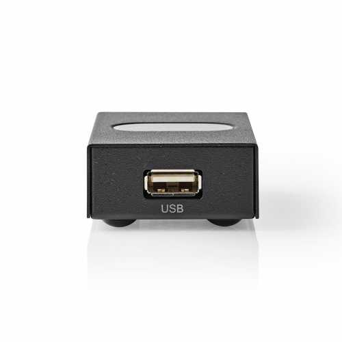 Switch USB 2 porturi negru Nedis [2]