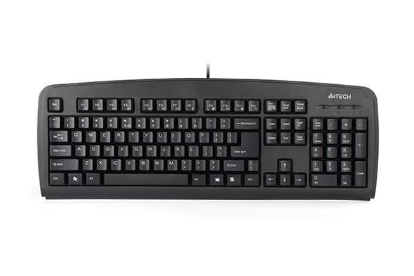 Tastatura cu fir A4Tech KB-720-USB, 104 taste, negru [1]