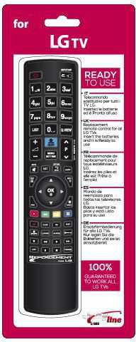 Telecomanda universala TV LCD LG Jolly [2]