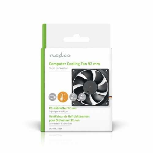 Ventilator PC Nedis, DC, 92 mm, 3-pini, Silent [4]